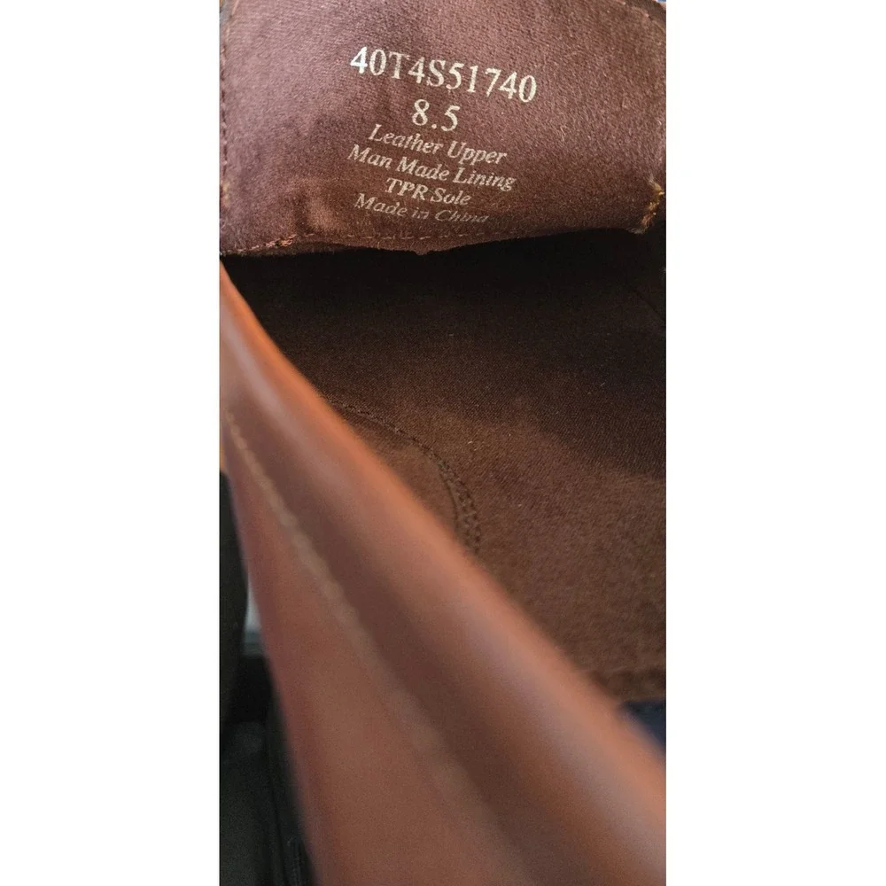 Joseph Abboud Mens Brown Leather Penny Loafers Dress Shoes 8.5 40T4S51740‎